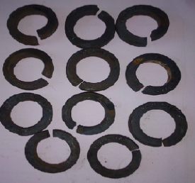 SINGLE COIL SPRING STEEL WASHER